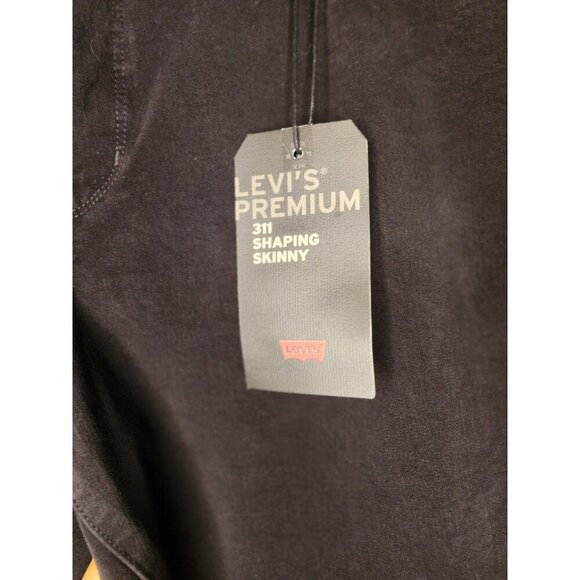 Levi's Jeans Women’s Size 24S Black 311 Shaping Skinny Denim Jeans Black Stretch - Picture 12 of 16